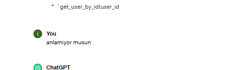 gpt ile kavga etmeme iki saniye.
