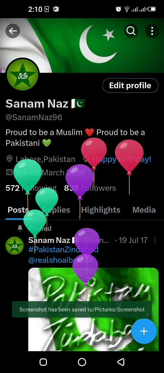 SanamNaz96's tweet photo. #Happybirthdaytome   ♥️ https://t.co/7VJCQZua3Y