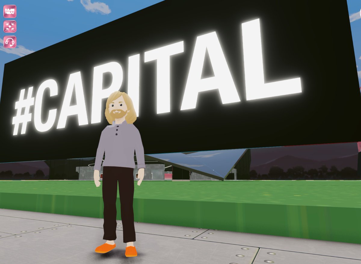 Off to @TheStage Awards 2024, where our fashion-opera #CAPITAL is nominated for Digital Project of the Year — with @Gemmacurates and an amazing global team. #CAPITAL opened @decentraland #MVFW23 with the story of dematerialisation: from shell-tokens to gold and art's virtuality.