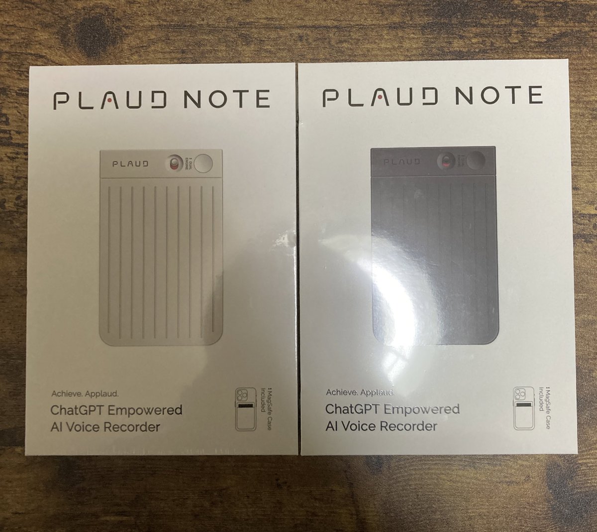 SocialTravelerH's tweet image. 届いた！
2つだけ！
残り4つは別日らしい！

#PLAUDNOTE