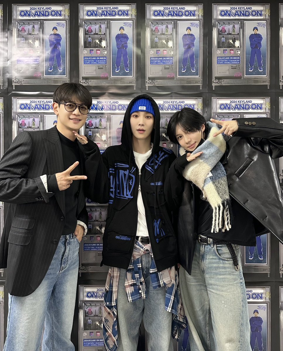 2024 KEYLAND ON : AND ON 
with MINHO &amp; TAEMIN🐿️🦊🐥🩵

#KEY #키 #MINHO #민호 #TAEMIN #태민 
#SHINee #샤이니
#2024KEYLAND #ONANDON