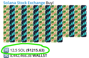 Low cap gem... For now... Solana Stock Exchange is the first of it's kind $WALLST 💎

Trending #30 on Dexscreener and we're coming for #1