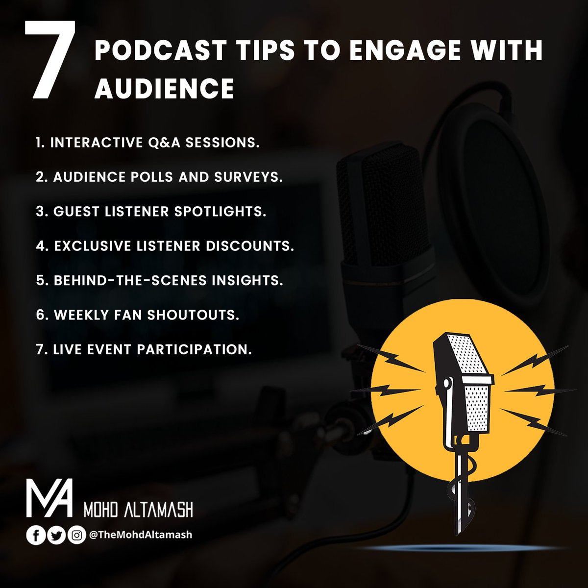 Unlock the power of podcasting with these engaging tips to captivate your audience! Tune in as we share insights to elevate your podcasting game and build a strong connection with your listeners.

#PodcastEngagement #AudienceConnection #PodcastingTips #ContentCreators