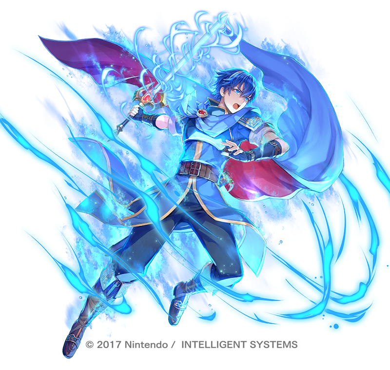 マルス(ファイアーエムブレム) 「ファイアーエムブレムヒーローズ7周年おめでとうございます!初の紋章士英雄「始まり」|藤川祥のイラスト