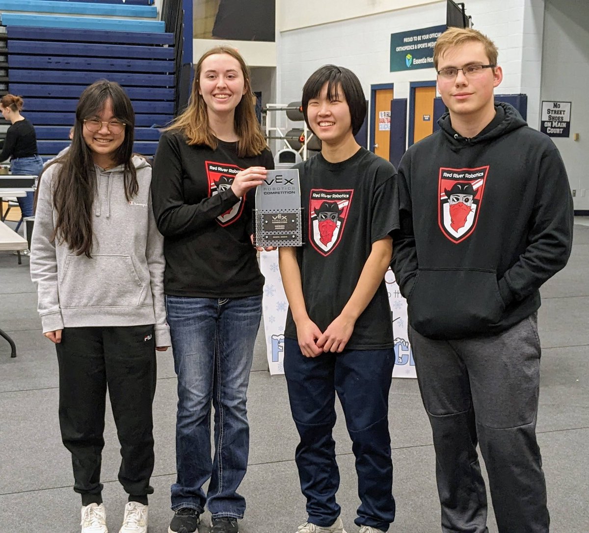 Had a great day on Saturday competing in Valley City. 96671Z took home the excellence award and tournament champions while 96671B received the design award and tournament champions as well. Couldn’t be more proud! <a href="/RRHSactivities/">Red River High School Activities</a> #RideOn