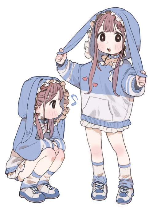 ウサギ パーカー 🐰 