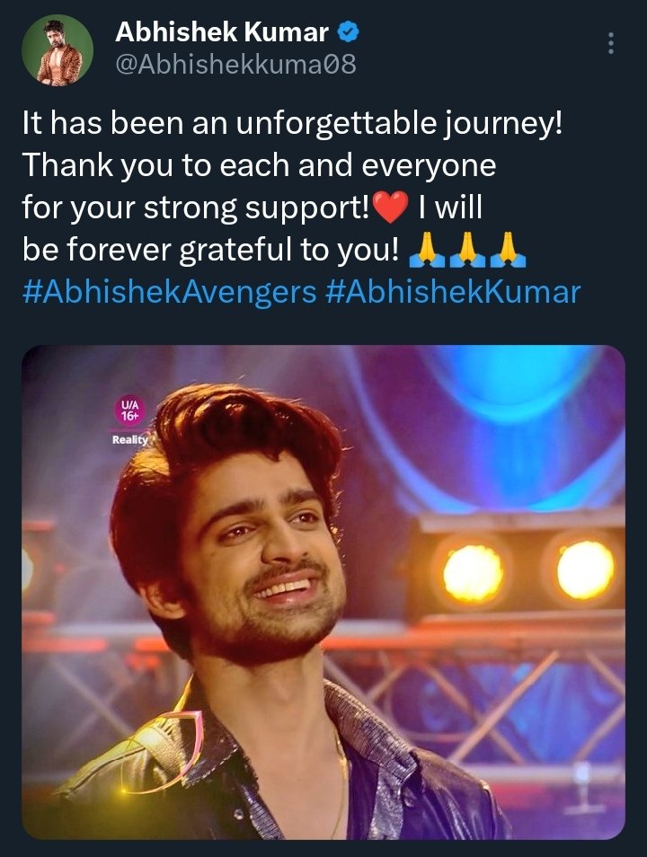 showclasstv's tweet photo. Love you bro 💕 #AbhishekKumar𓃵 https://t.co/95I9VQ0TI7