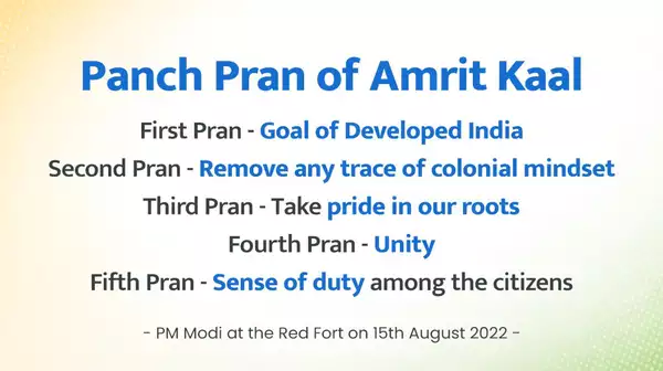 💥Decolonisation is the second Pran mentioned by PM Modi

For all subjects experts on screen - homework is write the Panch Pran 100 times a day if you don't understand 

Wokism = Individual minus Jaati + Varn + Kul (community, occupation & Family responsibilities)

Why do you…