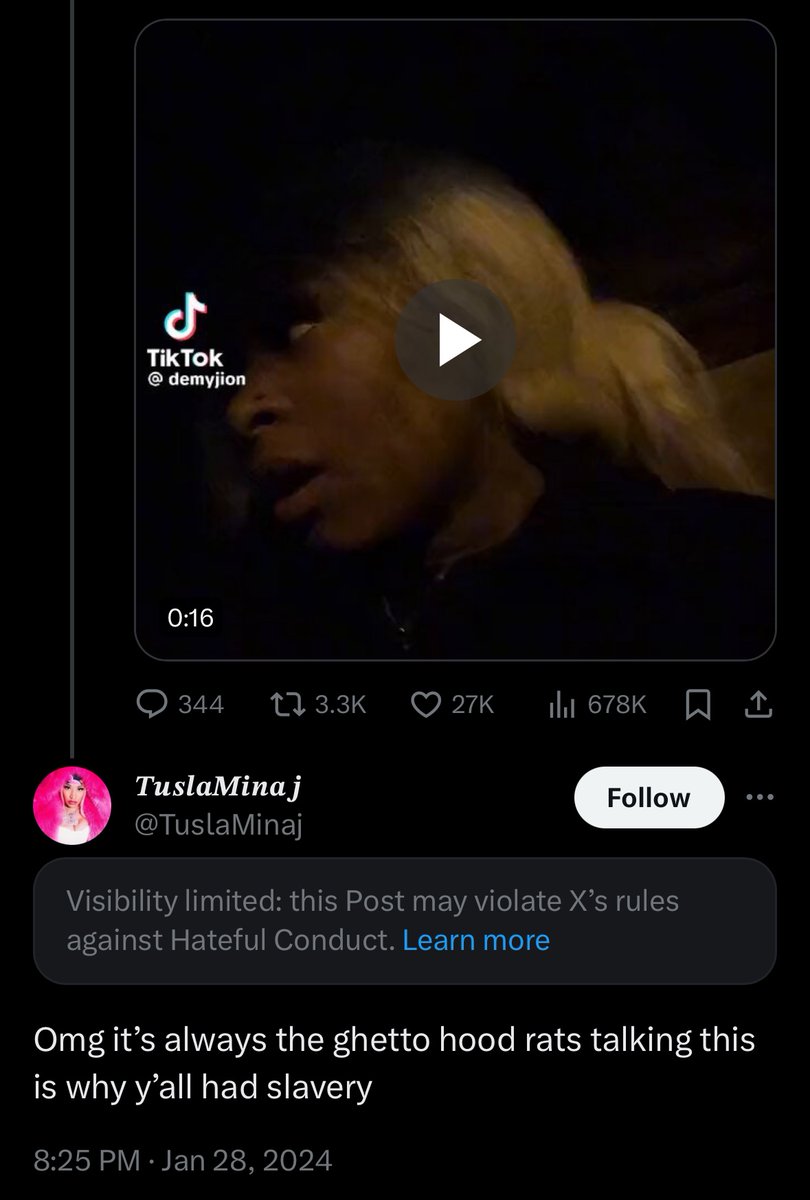 Shadowrabbit37's tweet photo. @OG_BARB22 @itsKenBarbie Actually. Barbz is targetting nicki, since it involves targetting other black people. https://t.co/qHJoMpXd8M
