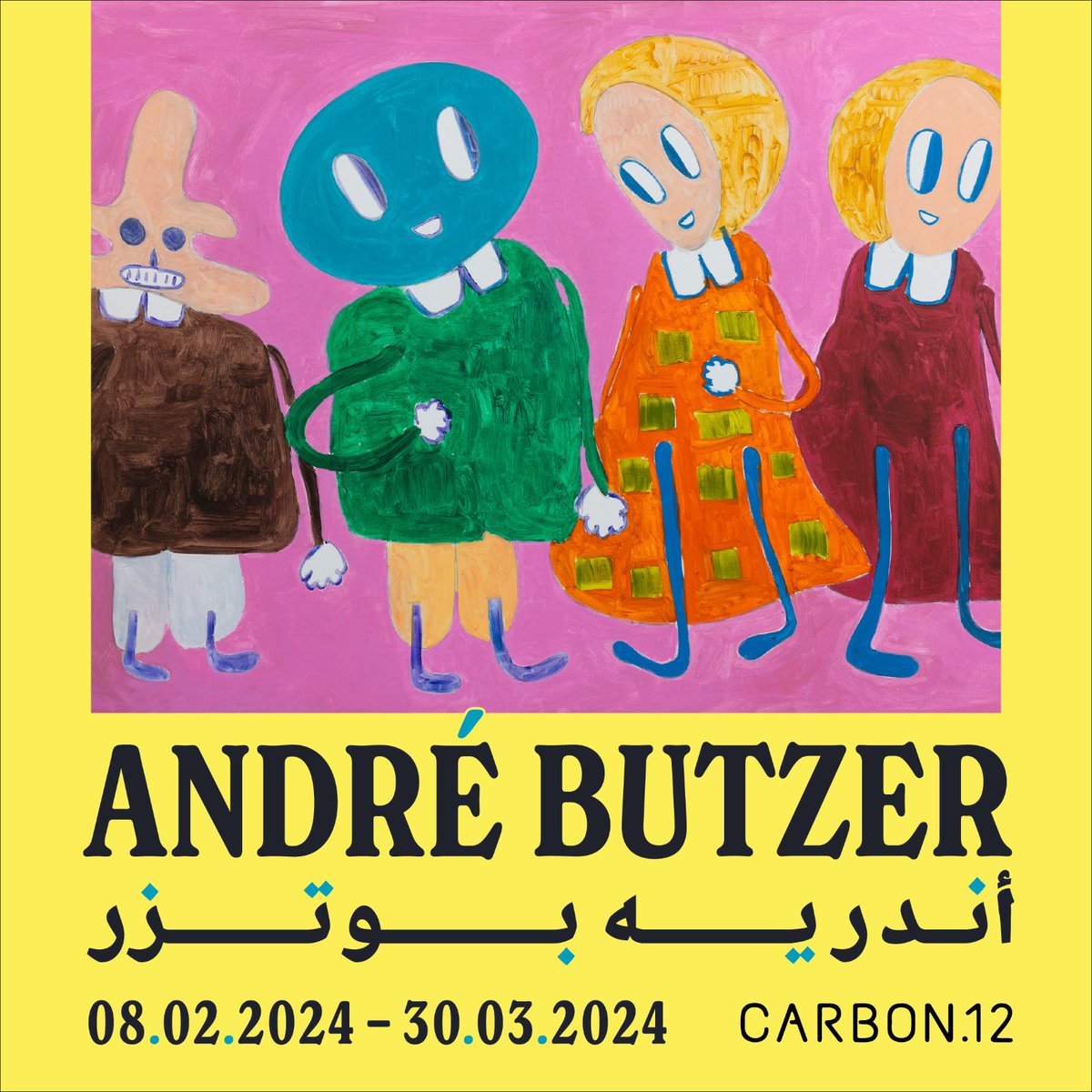 André Butzer Opening at Carbon12 Feb 8th