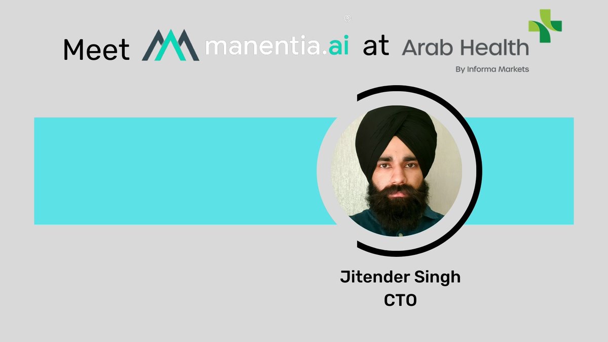 The demand for reliable &amp; efficient diagnostic tools in the healthcare industry is rising. Manentia AI is perfectly positioned to meet these growing needs. We’ll be at #ArabHealth2024 to forge new partnerships, &amp; chart the future of transformative healthcare solutions.