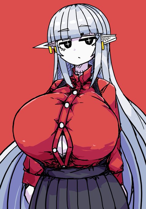 お題箱 吊りスカート+ブラウスな制服風ヒガン 