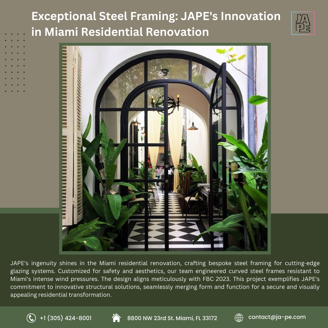 JAPEengineering's tweet image. #StructuralEngineering #Projects #innovation #Miami