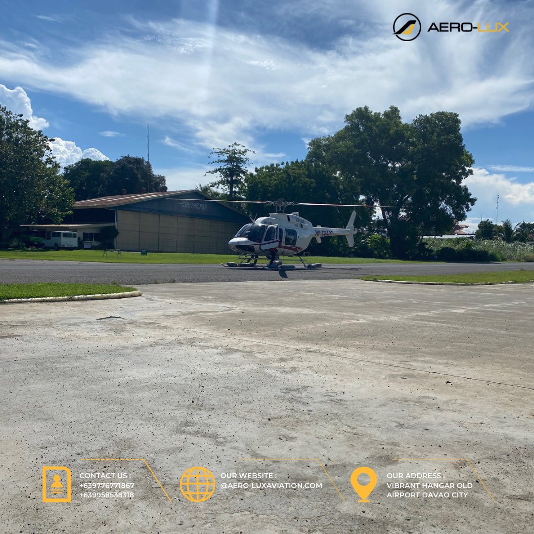 aeroluxav's tweet image. Elevate your journey with rapid helicopter transfers, offering unmatched convenience and vistas. 

For more details and inquiries, contact us at;
☎️ +639776771867 / +639958538318
📩 charter@aero-luxaviation.com
🌐 aero-luxaviation.com

#flyaerolux #helicopter  #vipflight