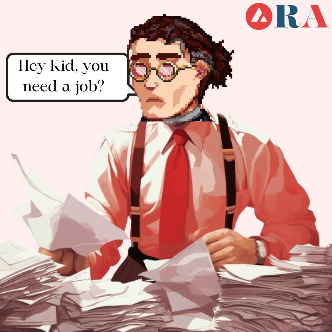 tradingtulips's tweet photo. I have (2) Whitelists for the @AvaxRecruiters Pre-mint Opening Tomorrow (Launch is estimated Tues-Weds)

This will allow you mint of up to 10 Jobs and whitelist your address to purchase $CHECKS during restrictions

1️⃣Follow @AvaxRecruiters 
2️⃣RT This

Winners in 12 Hr. Good luck! https://t.co/Nun0zArZeY