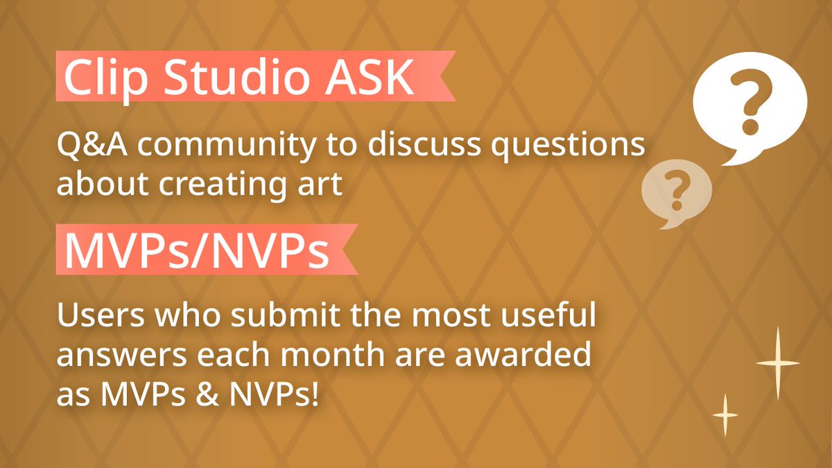 clipstudiopaint's tweet photo. The Clip Studio ASK MVPs &amp; NVPs for the 4th Quarter of 2023 have been selected!

Thank you for submitting so many helpful responses.
Congrats to the winners!

●Winners Announcement
https://t.co/5K4EELPkpi 

●Clip Studio ASK
https://t.co/YMlvlKIj42 https://t.co/io0AFSp8ZQ