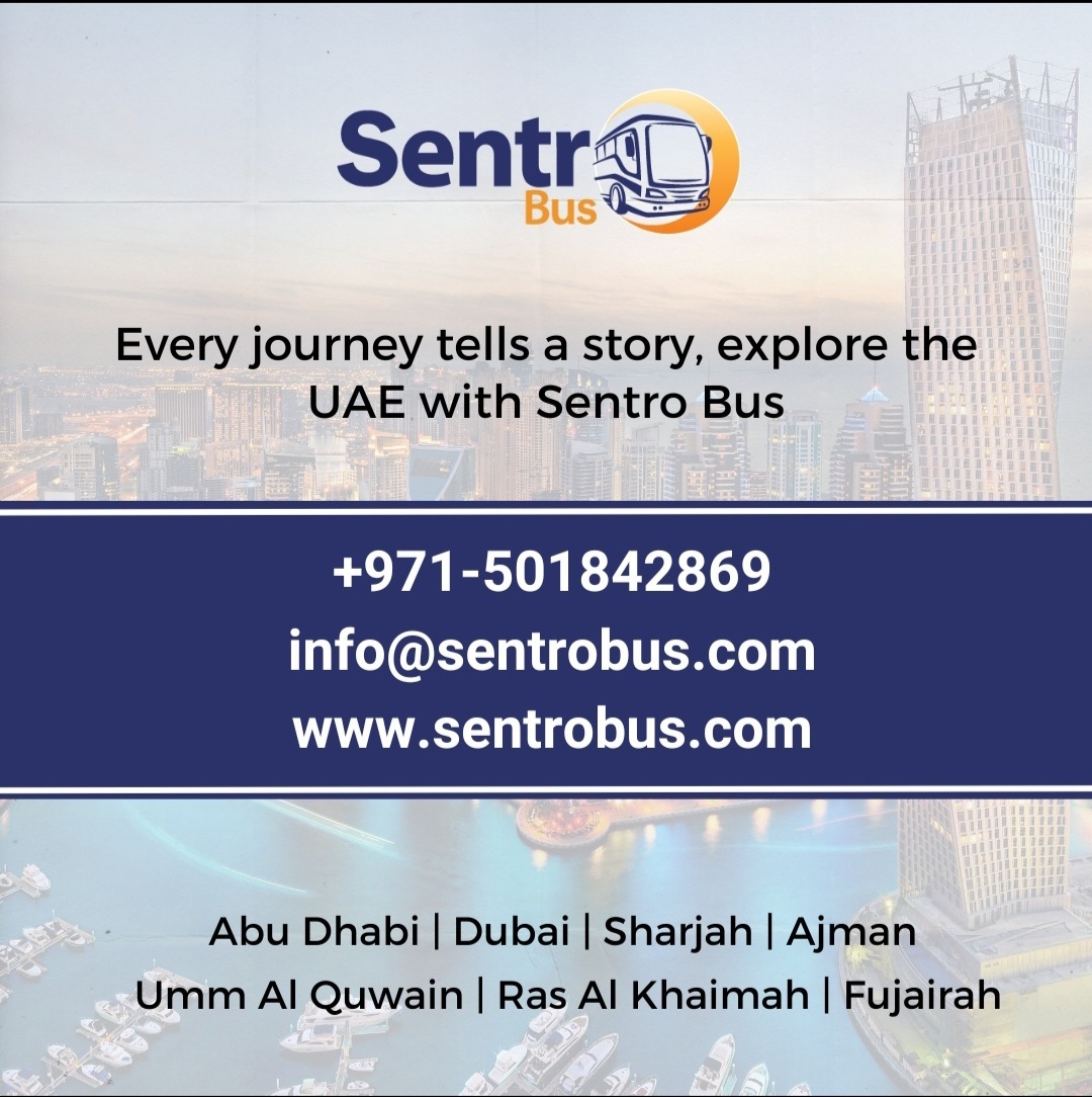 sentrobus's tweet photo. Let's explore the city of skyscrapers, beaches, and ports with the luxury of Mercedes Benz Tourismo Buses provided by Sentro Bus in UAE. Make your Ajman visit more memorable with us.
#RideWithSentroBus #SentroBus #UAE #MercedesBenz #Mercedes #Ajman https://t.co/vsT1a2a5JQ