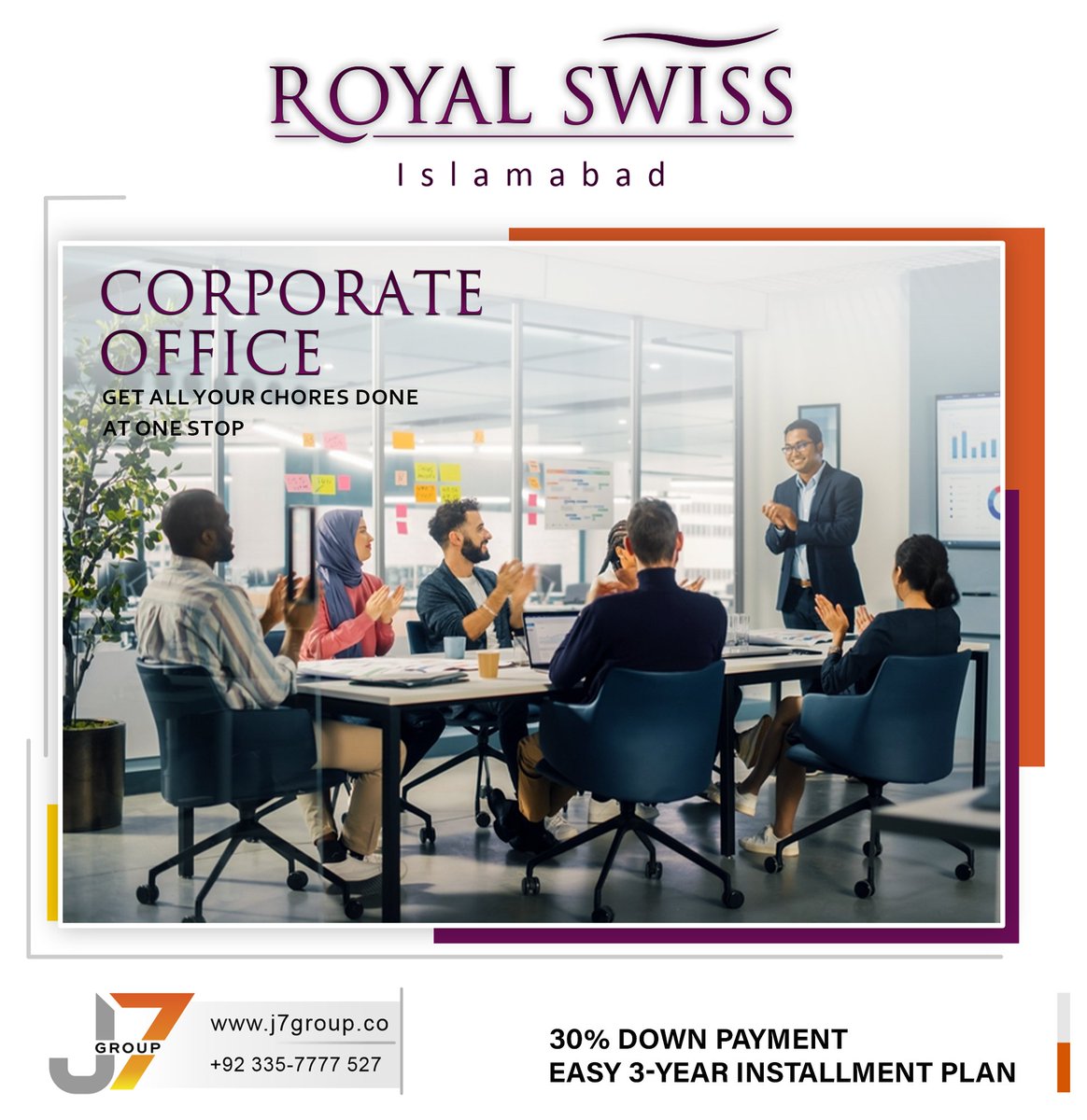 J7Group92's tweet photo. Royal Swiss Islamabad brings you the finest Corporate offices, iconically designed having modern tech to make your office work flexible and easy.
📍 Located at Mumtaz City, Islamabad 
🌐 https://t.co/bI2TSnrxwm
📞 UAN: 0335 7777 527
#J7Group #Pin92 #Hotels #Invest #Luxury https://t.co/9CJdFlHIxw