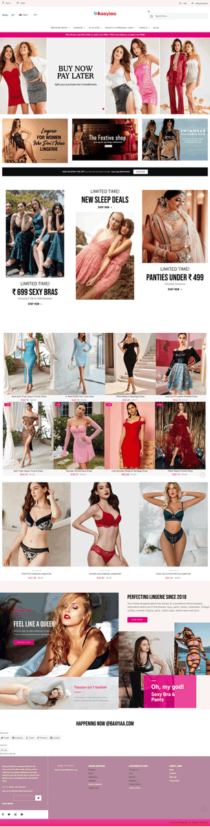 Discover a beautiful #WordPress website: Baayiaa beautifulpress.net/website/baayia… #Ecommerce