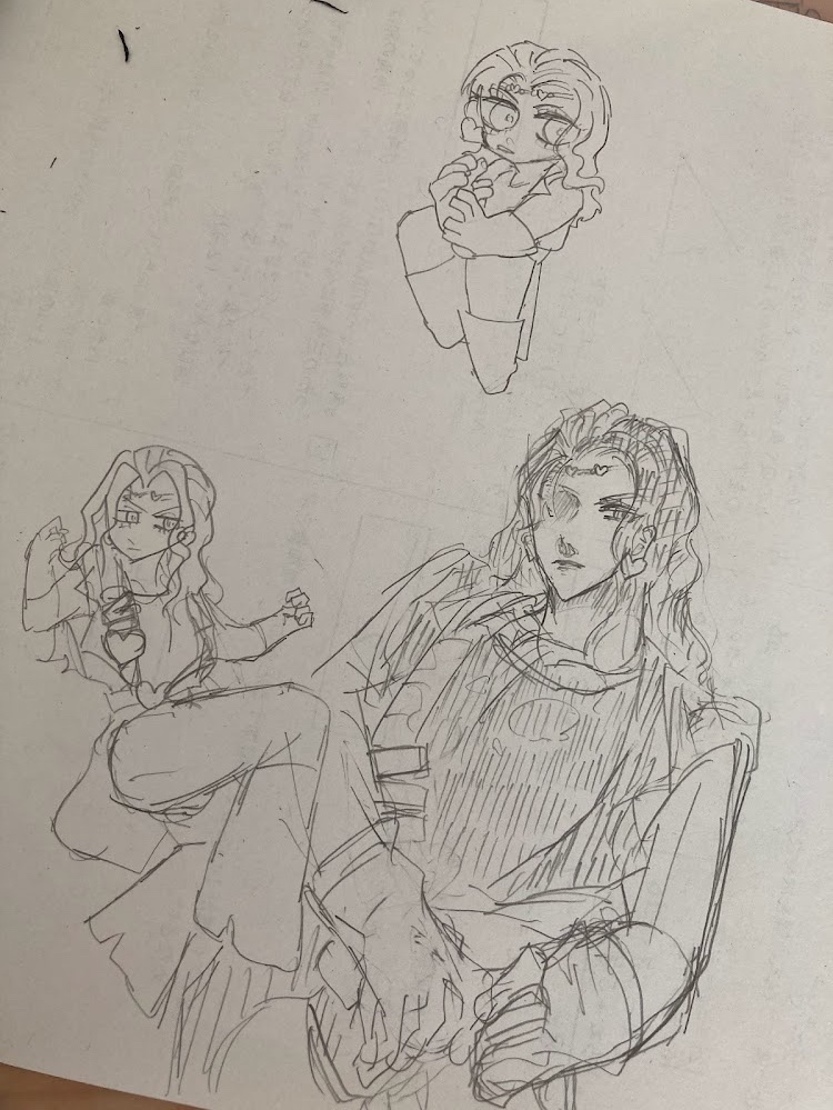 ほんとに自意識過剰カスなんだけど中学生のときは異常にやる気があって絵も構図も上手かったよ 