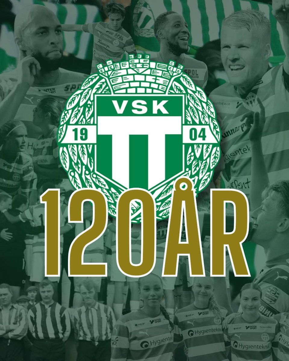 Grattis på 120-års dagen kära Sportklubb 💚🤍