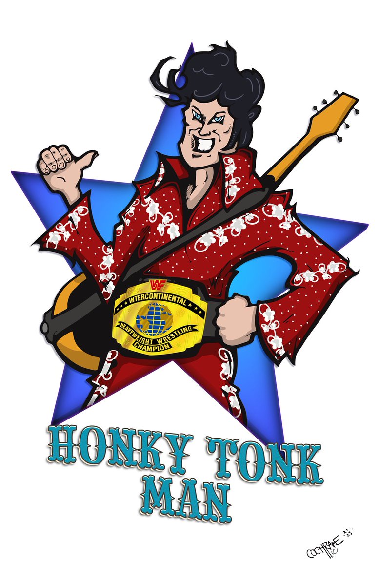 ether_enth's tweet image. One of my fav #wrestling graphics from our studio.
The best intercontinental champ ever! @OfficialHTM 
@WWE @brentonontour 
#WWE #classic #machetecomics #art
#artist #honkytonkman
#intercontinetalchamp