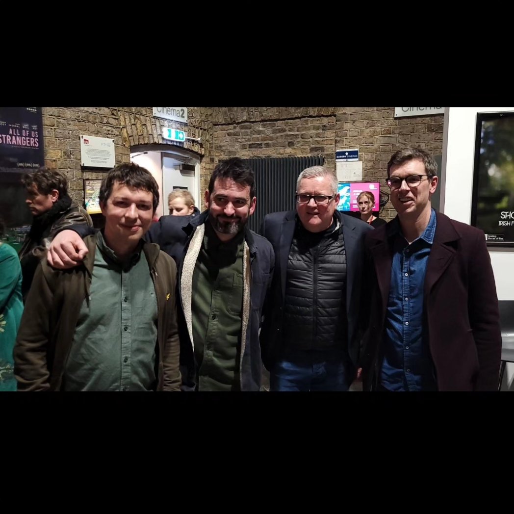 Super work from Dermo, Seán, Maitiú and Liam, showcasing a true legend of Irish Music! @IFI_Dub @dermotohanlon @SeanPotts3 #seankeane #Legend