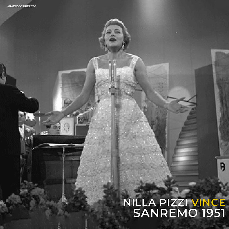 Correva l'anno 1951... #NillaPizzi vinceva la prima edizione del Festival della Canzone Italiana con #GrazieDeiFiori 💐

#29gennaio #Sanremo #Sanremo1951
@SanremoRai