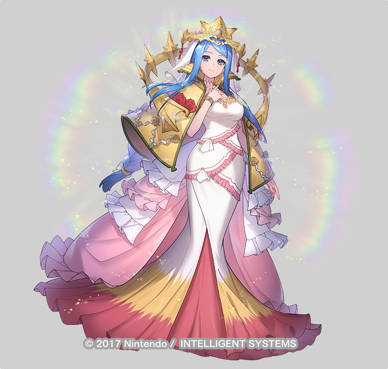 「ファイアーエムブレムヒーローズにて、神階英雄「遥空の神竜 ルミエル」のイラストを」|エシュアルのイラスト