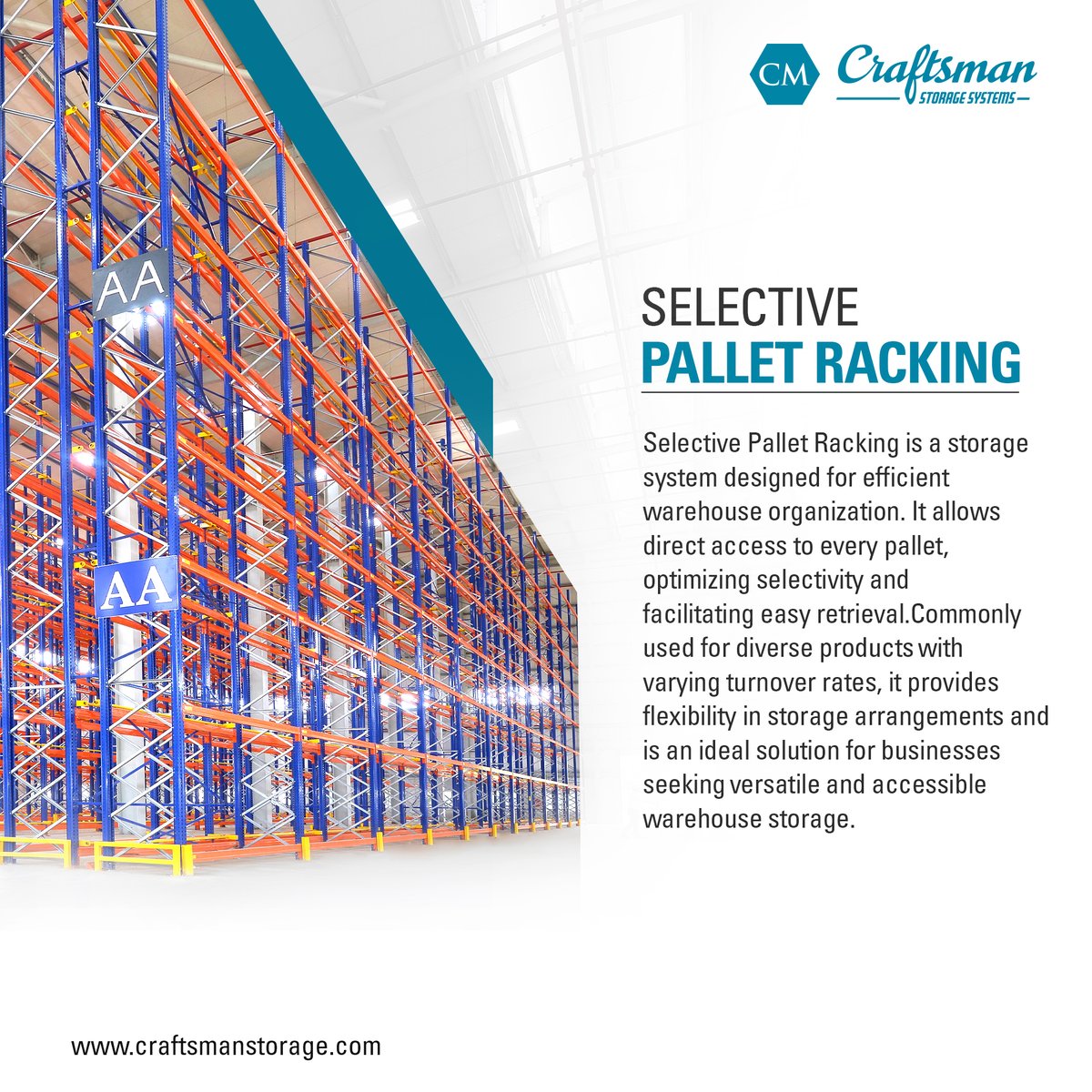 Craftsmanindia1's tweet photo. Efficiency is at your fingertips; you just need to find it right! Here is a simple guide that breaks down #SelectivePalletRacking vs. #DoubleDeepPalletRacking. Find the perfect system to elevate your warehouse efficiency.
https://t.co/ecDksaS5RZ
#CraftsmanStorageSystems https://t.co/cB8OkzaoOC
