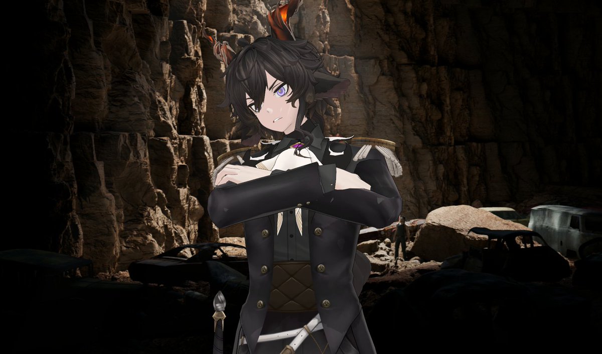 Mo0oleeee's tweet photo. Ebenholz  MMD

#明日方舟 #Arknights  #Ebenholz #黑键 #アークナイツ
#mmd  #mikumikudance https://t.co/aREoBHsbdm