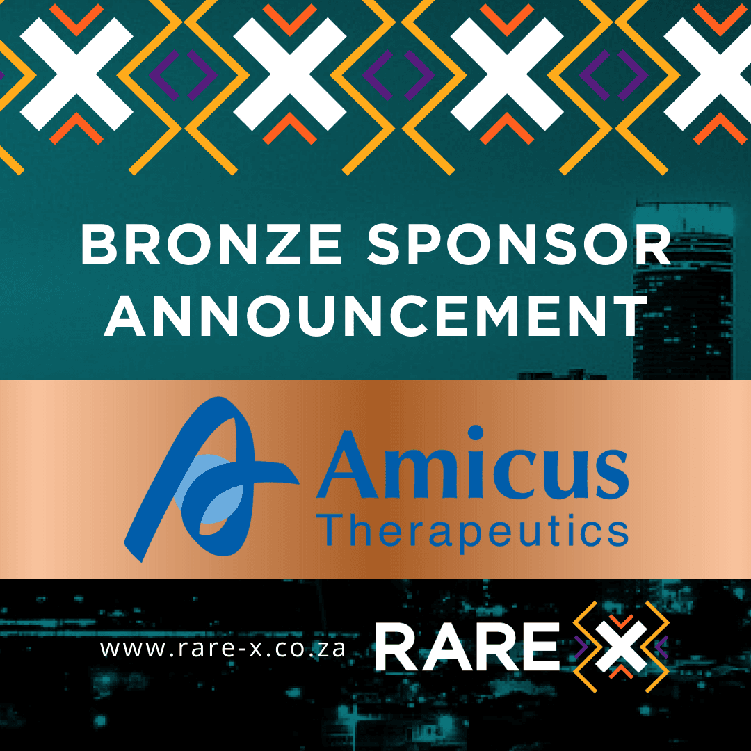 THANK YOU TO AMICUS FOR COMING ON BOARD AS A SPONSOR AT THE RARE-X CONFERENCE 2024

Amicus Therapeutics is a global biotechnology company at the forefront of advancing therapies for rare diseases. 

Join the conversation today - rare-x.co.za 

#Rare-X #RarediseaseSA