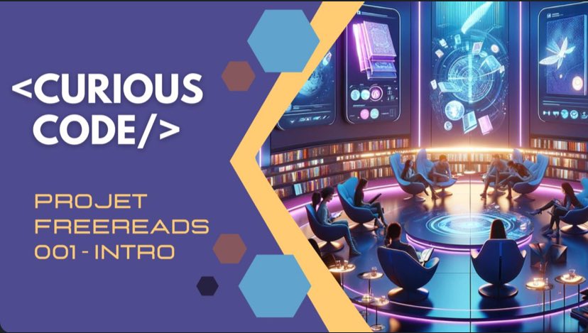 jessika2001's tweet image. 🚀 RDV samedi 3 février à 10h pour le reboot de Curious Code sur YouTube ! On démarre avec la reprise du projet #FreeReads de YoanDev aka @yOyO38 . À ne pas manquer ! 👉 youtube.com/@codecurious01 #CuriousCode #Tech #symfony