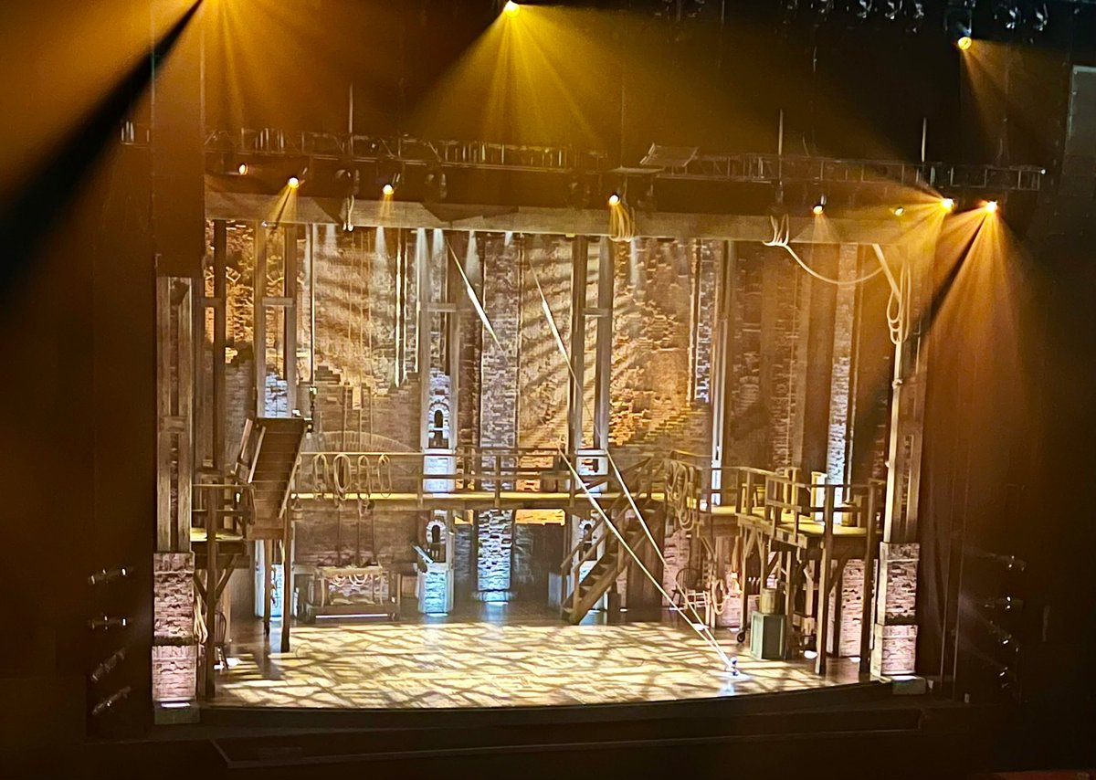 The award winning Hamilton musical is now playing daily at Etihad Arena until 11th February 🎭 Definitely one to see if you’re a musical fan! I recommend the Gold section for a great view of the stage <a href="/etihadarena_ae/">Etihad Arena</a> 
Find out more instagram.com/etihadarena.ae