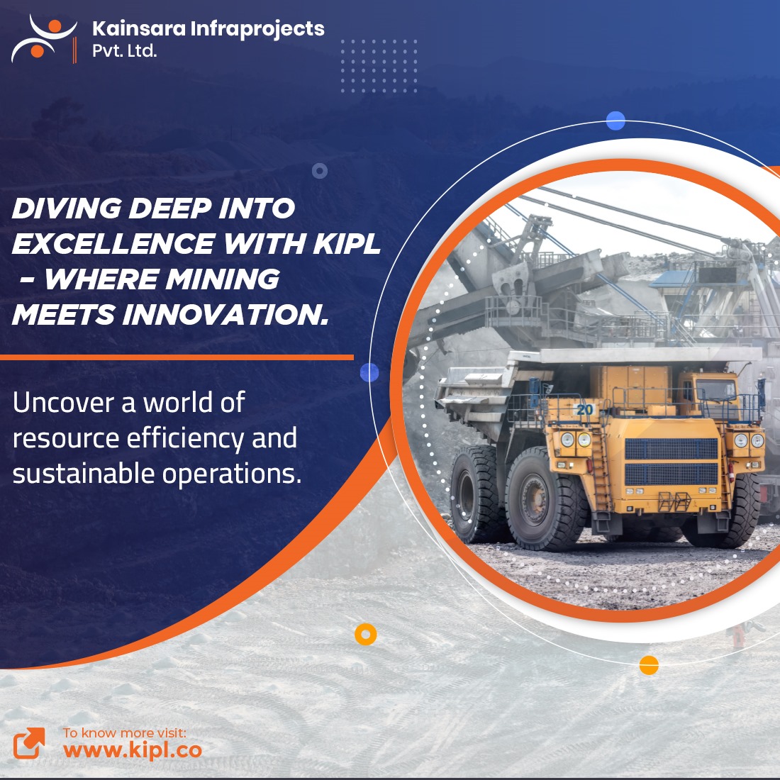 kainsara11048's tweet image. Mining operations require a multidisciplinary approach. KIPL's team is proficient in various mining operations and is trained in world-class techniques.
#KIPL #KIPLexpertise #machinehandling
#professional #expert #teamwork #riskmanagement
#costsavings #materialhandling