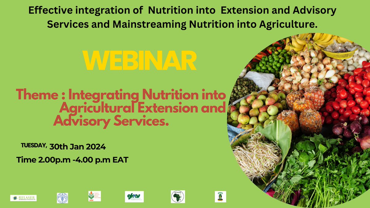 One day to go ! 
Join us in pursuit for zero hunger on 30th Jan 2024 at 2-4p.m. To participate Register here: docs.google.com/forms/d/e/1FAI……… 
#zerohunger #nutritionsensitiveagriculture.