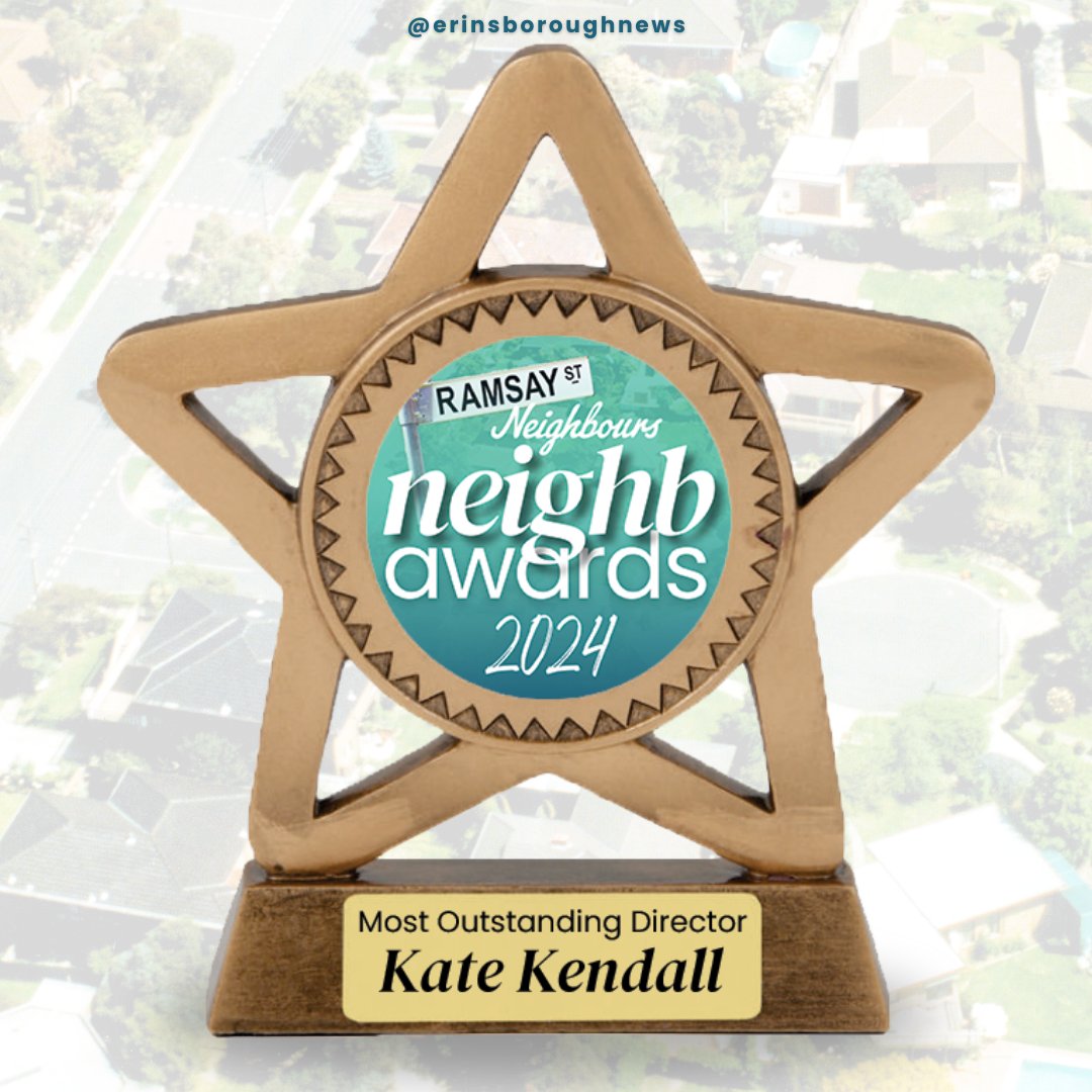 TheNeighbAwards's tweet photo. 🏆 THE NEIGHBAWARD FOR MOST OUTSTANDING DIRECTOR GOES TO…

🩵KATE KENDALL🩵

#Neighbours #NeighbAwards2024 #NeighbAwards https://t.co/jCvPLTHgPa