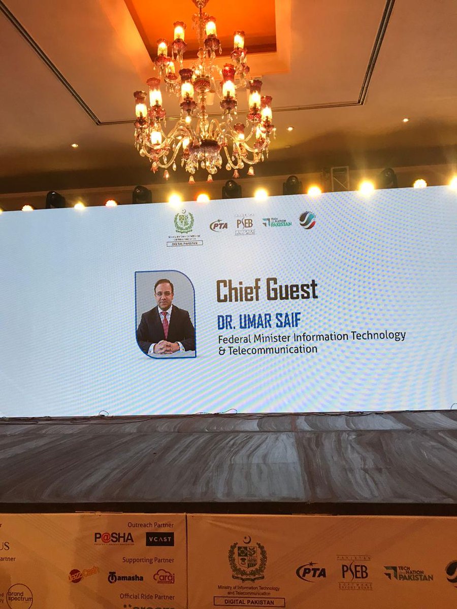 Thrilled to welcome Dr. Umar Saif, Federal Minister of IT & Telecommunications, as the distinguished Chief Guest at #PakistanMobileSummit. His expertise promises to enrich conversations on advancing technology and its impact on Pakistan's digital landscape.