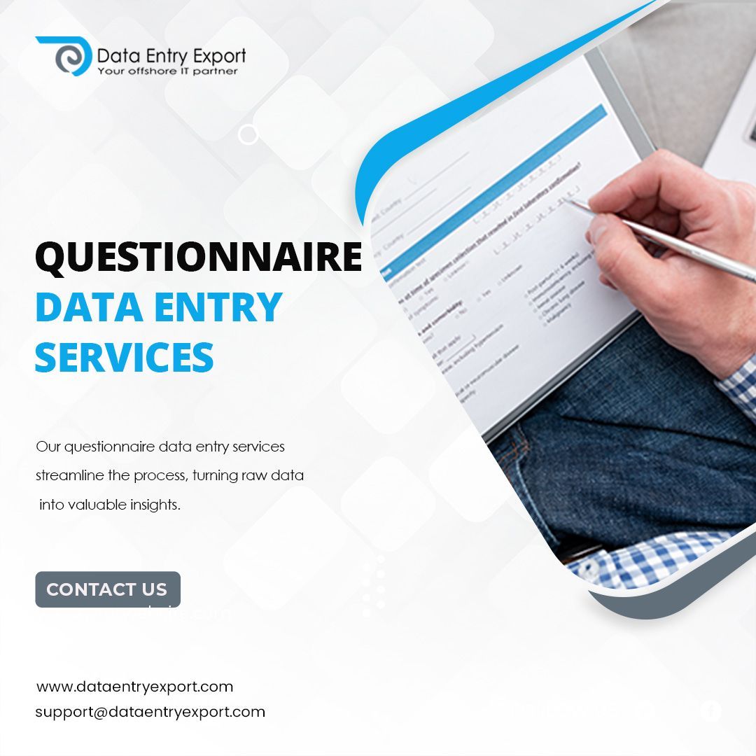 dataentryexport's tweet image. Our expert data entry team ensures accuracy and completeness, turning your responses into strategic assets.

Read more: dataentryexport.com/questionnaire-…

Email us: support@dataentryexport.com

#questionnairedataentry #dataentry #bposervices #DataAccuracy #business