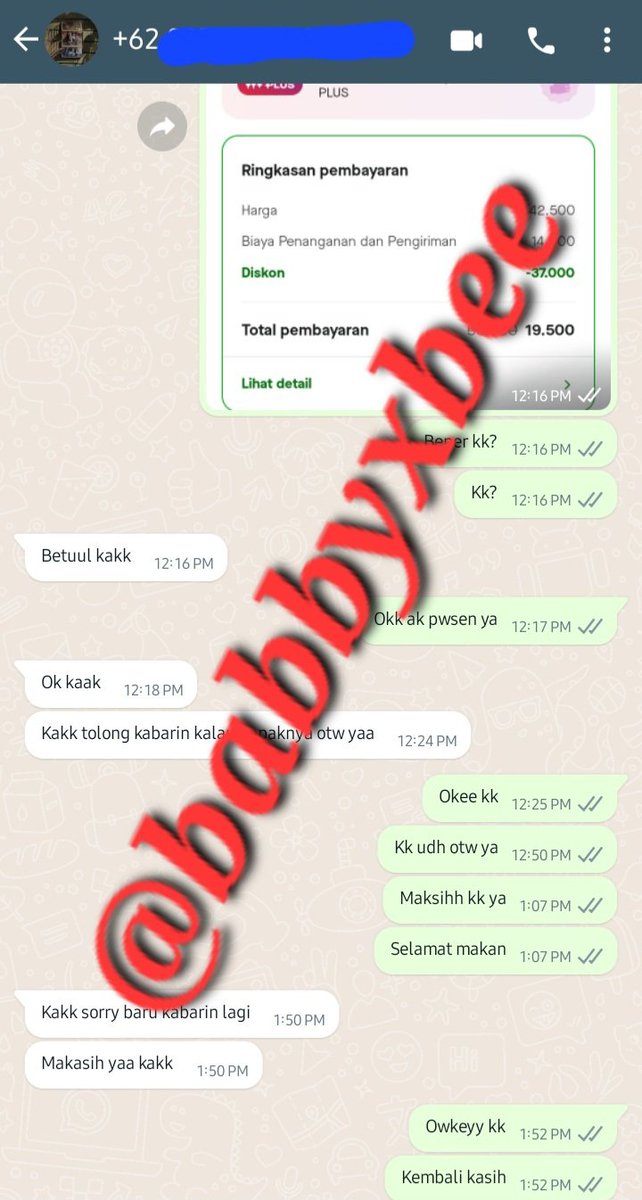 babbyxbee's tweet photo. Testimoni Voucher GOFOOD ♡ [29 Jan 24]
#zonauang️ #zonaBU #zonajajan
ᅠᅠᅠ https://t.co/dzyLD6maAV