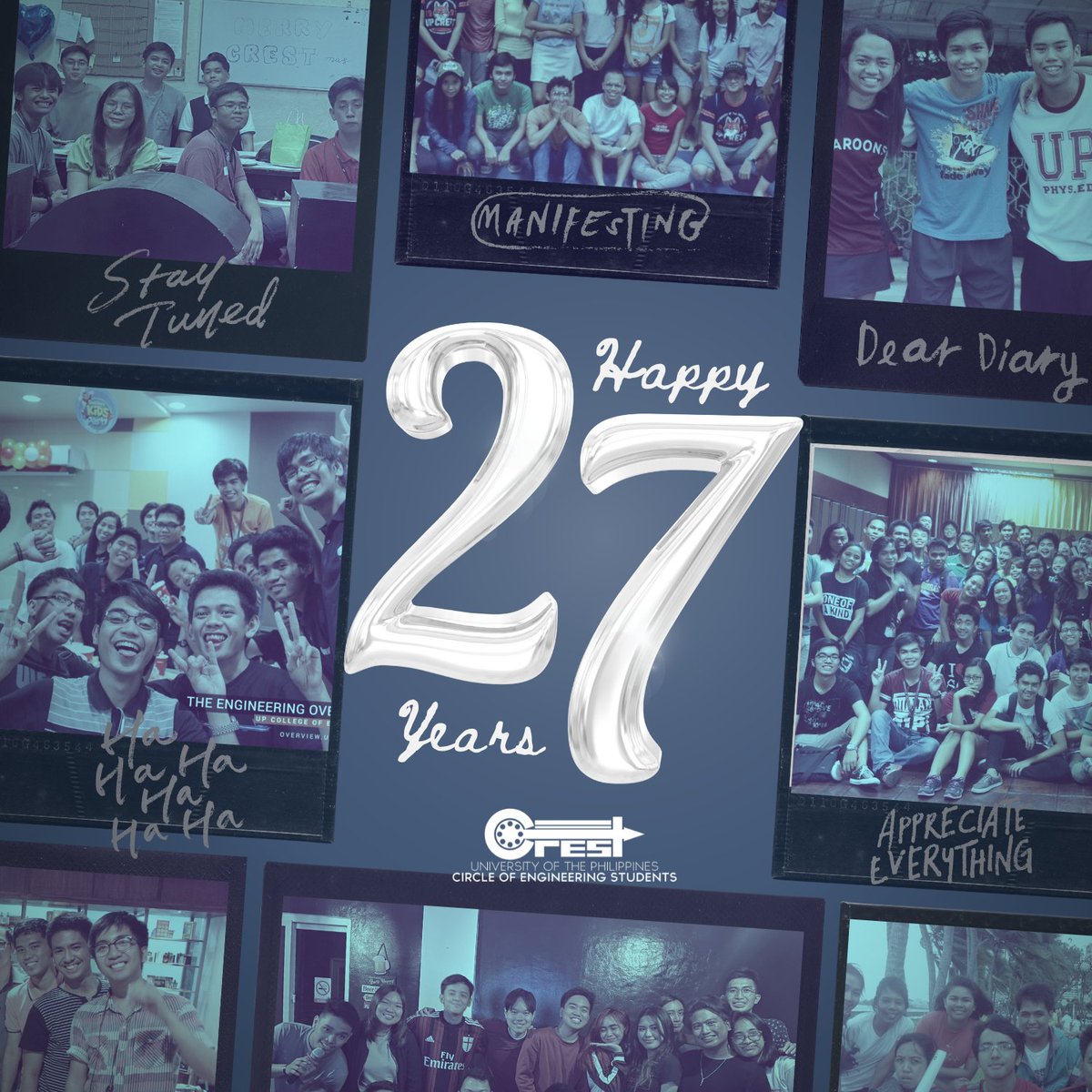 up_crest's tweet photo. Today, January 29, 2024, we celebrate the 27th Anniversary of UP CREST. May we keep this bond alive for many more years to come!
#MAIBACREST https://t.co/IsiGQa32io