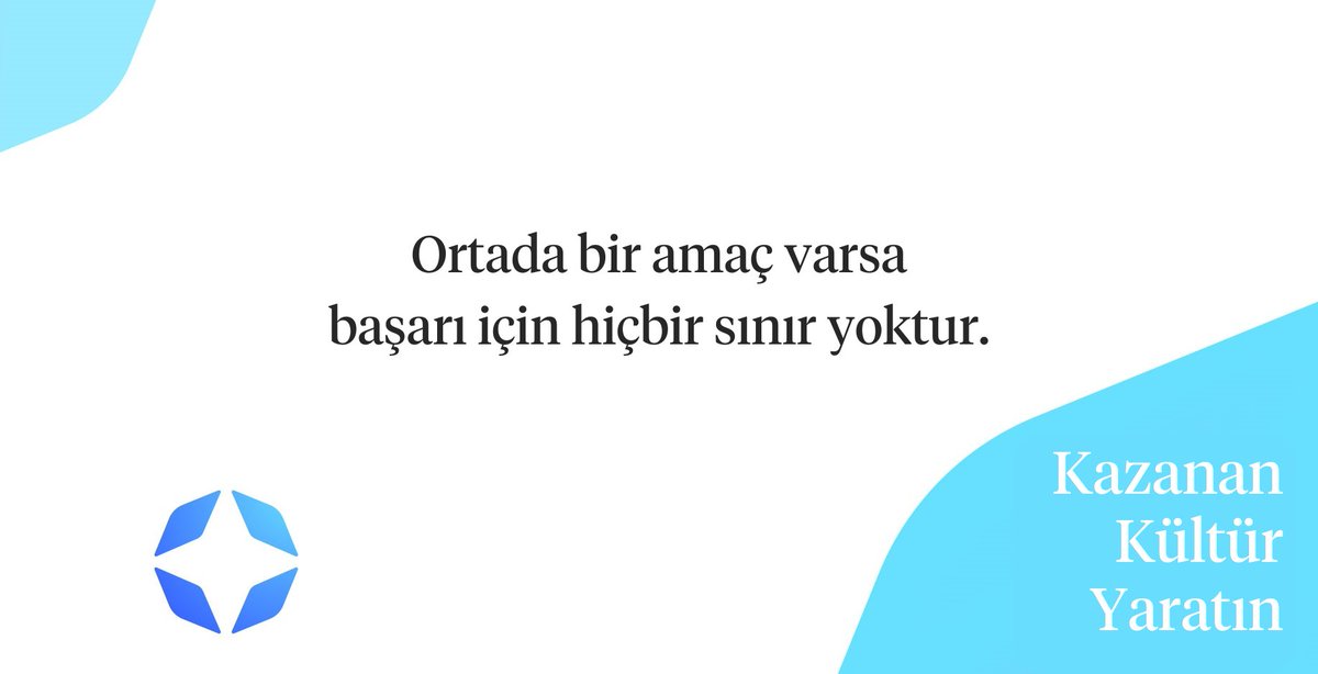 Ortada bir amaç varsa başarı için hiçbir sınır yoktur. #pazartesimotivasyonu #FranklinCoveyTürkiye