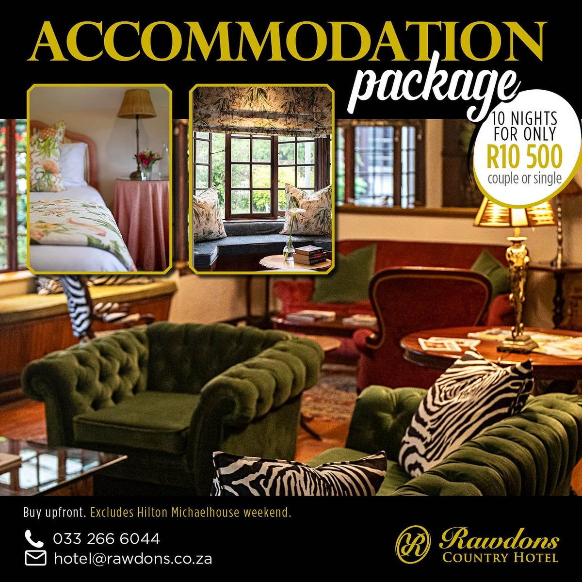 ACCOMMODATION SPECIAL!🥳