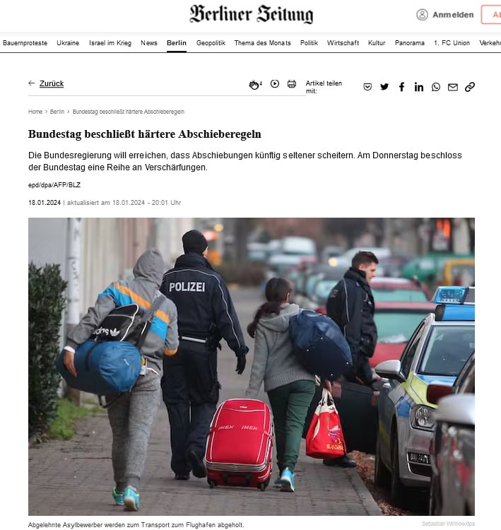 Während viele, durch einen, wie es aussieht, mit Falschbehauptungen aufgebauschten Bericht, medial angestachelt zur #DemoGegenRechts auf die Straße gehen, beschließt der #Bundestag mit Stimmen der #Ampel das '#Rückführungsverbesserungsgesetz'.
Was für eine geniale Ablenkung. 😂