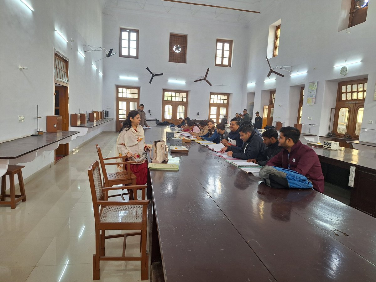 Classes and labs for even semesters of B.Sc. and M.Sc. started today from 07:30 AM onward. <a href="/lkouniv/">University of Lucknow</a> <a href="/luupdate_/">luupdate</a> <a href="/profalokkumar/">Professor Alok Kumar Rai</a>