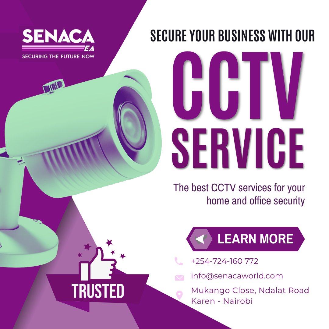 Experience the joy of 2024, not the worry. Call us 0724 160 772 and our professionals will walk you through the best options based on your needs, wants and budget! Together, let's create a safer world! 
#EquityBankFraud 
Airbnbs
#TotalShutDownKE 
Kairo Sakaja