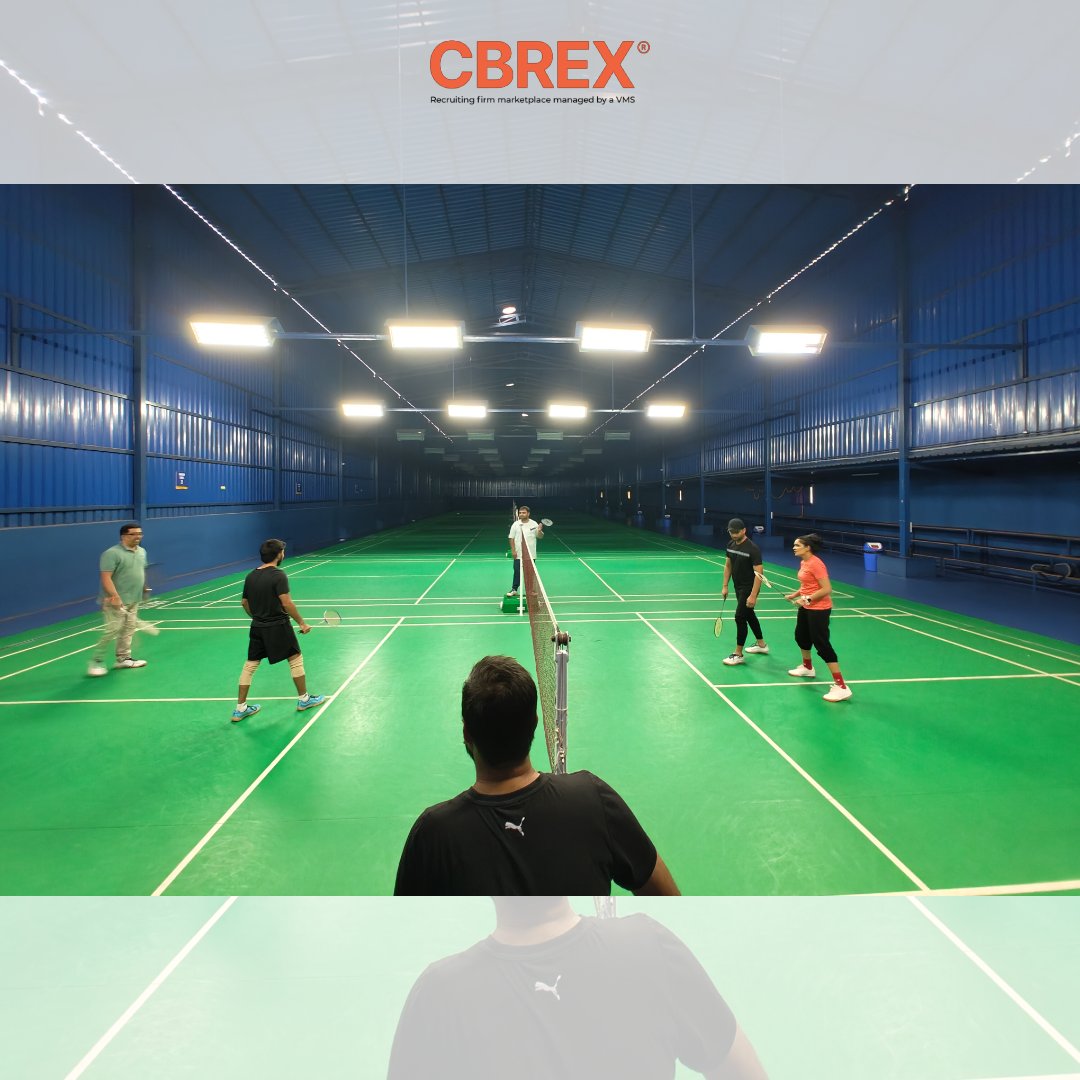 cbrexin's tweet image. Let the games begin! CBREX Badminton League (CBL) is heating up with qualifier rounds underway for the semi-finals! Who will emerge victorious and claim the title? Stay tuned for thrilling matches and epic showdowns! 

#CBREX #CBL #CBREXBadmintonLeague #GameOn #Badminton