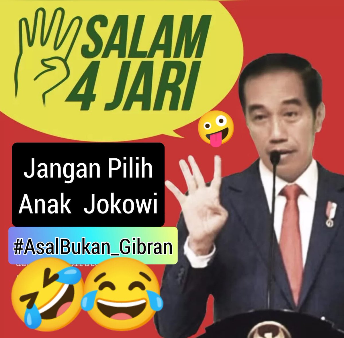 Jangan mau di-bo'ong-in sama mbah Owi Lurrrr...👍🇮🇩👌🇮🇩🙋
#AsalBukan_Gibran