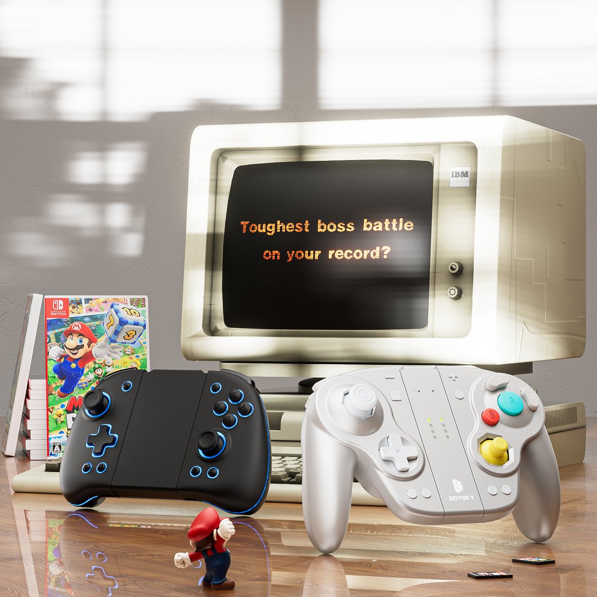 Ever faced a boss that just wouldn't back down? 🕹️😅 Tell us about your longest battle!
#DOYOKY #Gaming #switch #nintendoswitch #nintendo #joycon #game #controller