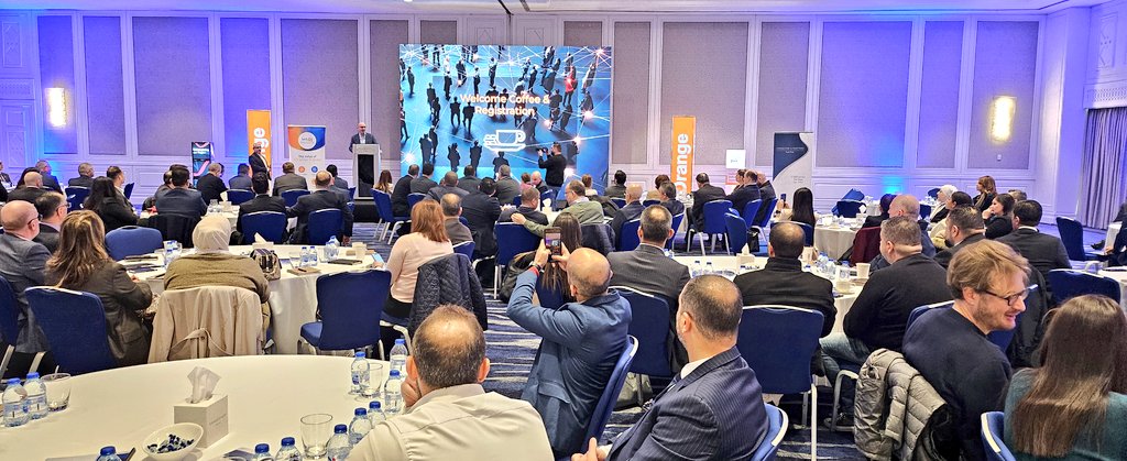 intajICTJO's tweet photo. #intaj organizes "Power Networking Breakfast: Vision Sharing for 2024"event bringing together a vibrant community of #ICT professionals in #Jordan to network,mingle & share visions for 2024
This event is sponsored by @orangeJo
@PwC_Middle_East
#hamourilaw https://t.co/tmVotFoEZt